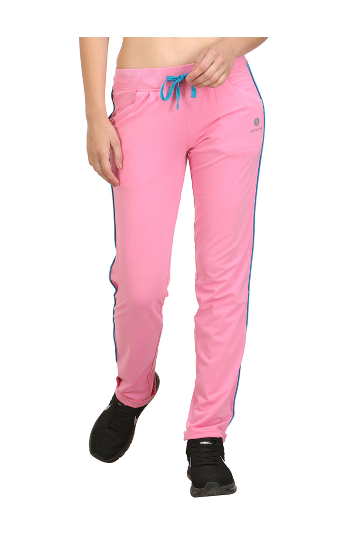 Bodyactive Women Light Pink Trackpant-ll1-lpi | Ll1-lpi | Bodyactive