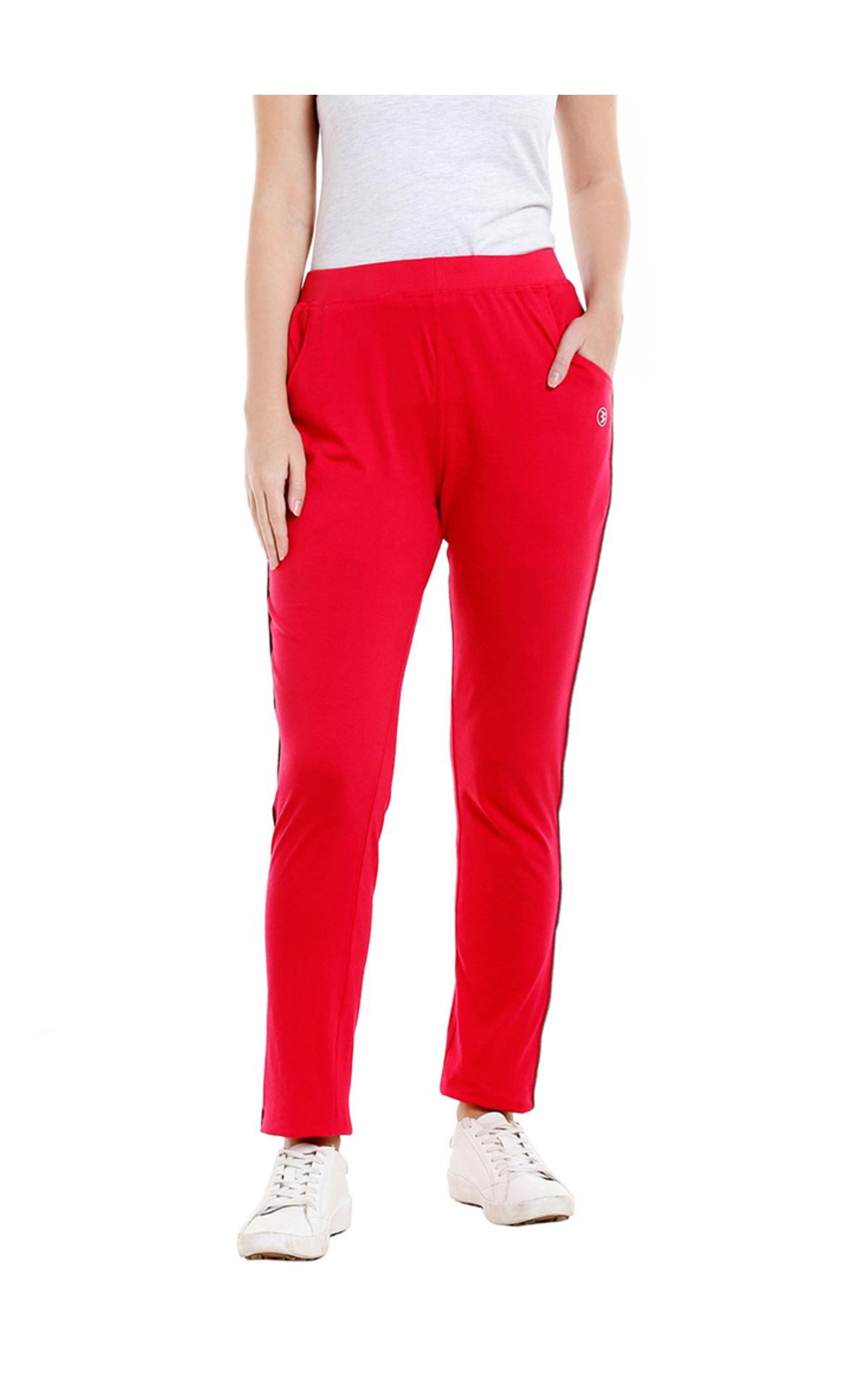 Bodyactive Women Fashion Lower In Red Colour-ll16-red, Ll16-red