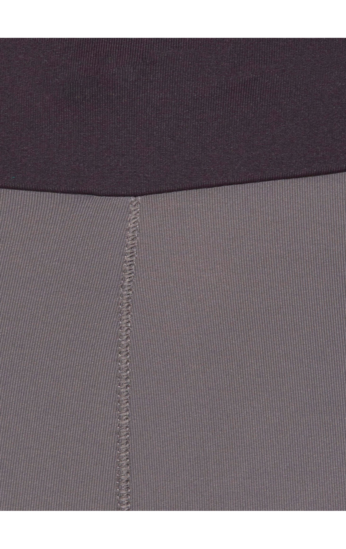 Bodyactive Dark Grey Melange Yoga Pants with Pockets for Women