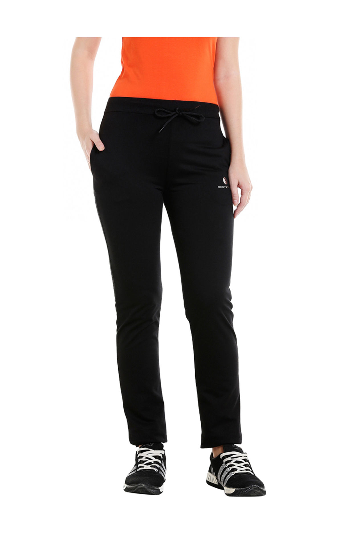 Ladies' Black Track Pants