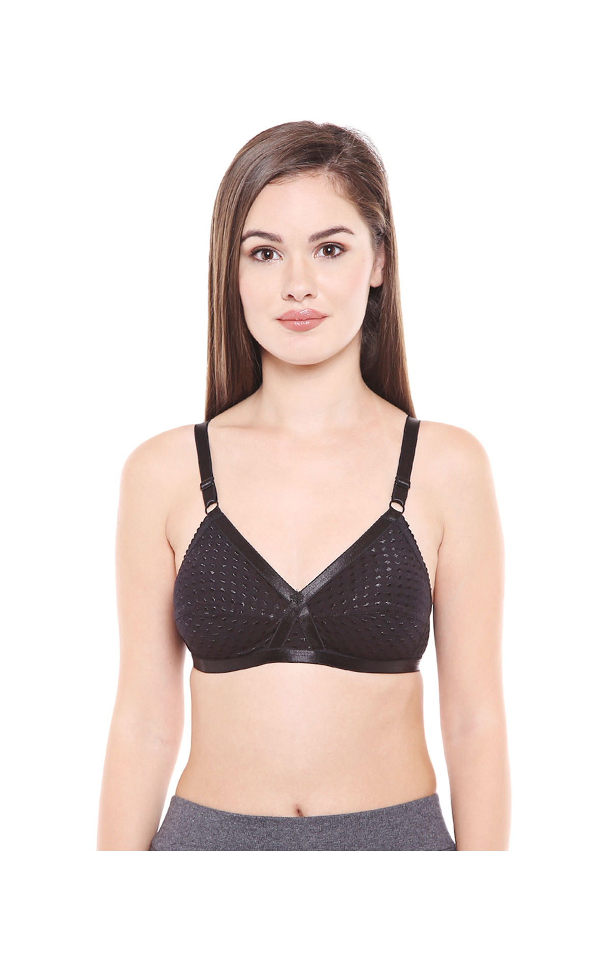 Poly Cotton Seamless Bodycare 1517 Ladies Regular Bra, Plain at Rs  215/piece in New Delhi