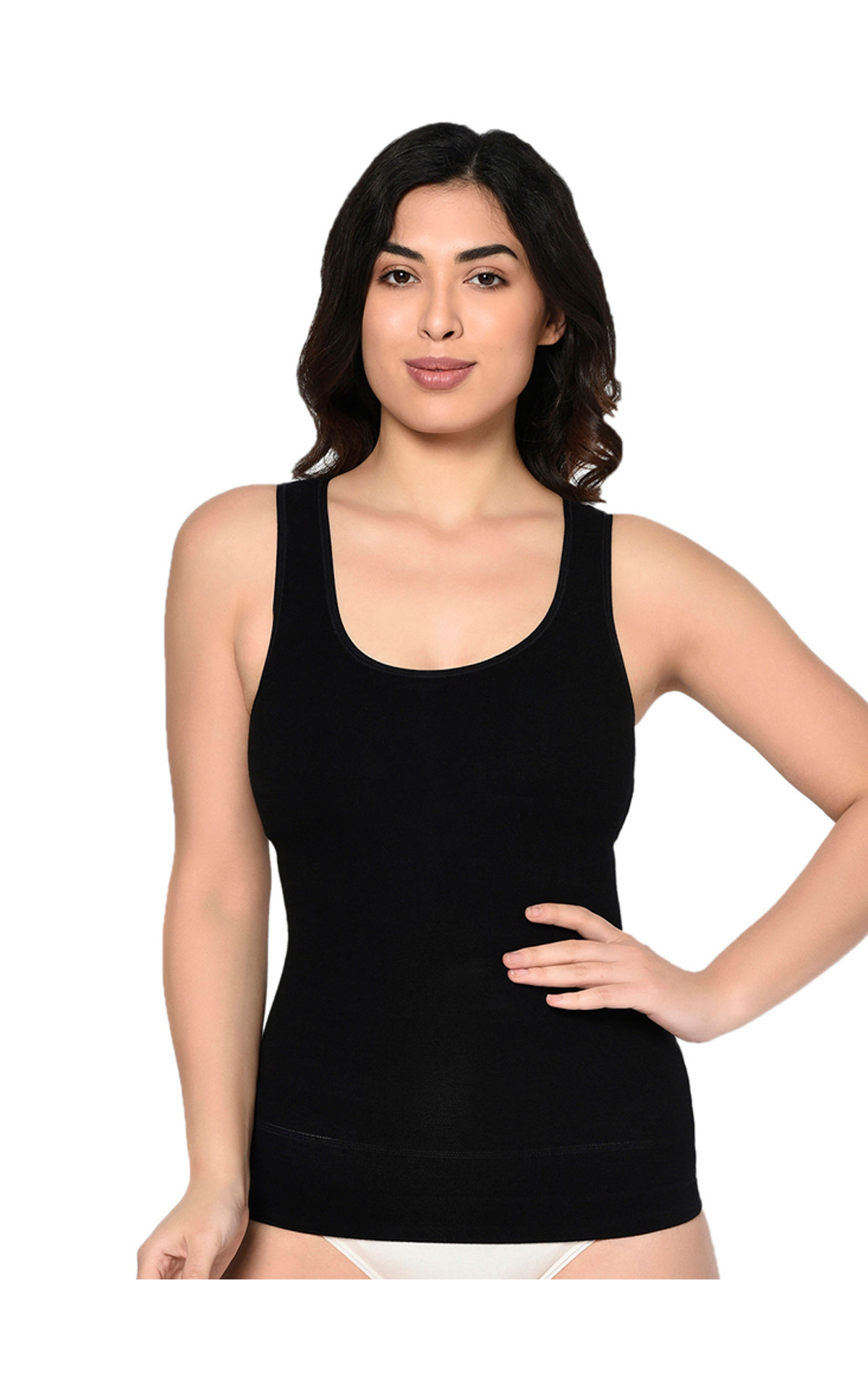 Tummy Shaper Spaghetti Strap Camisole-s-14s, S-14s