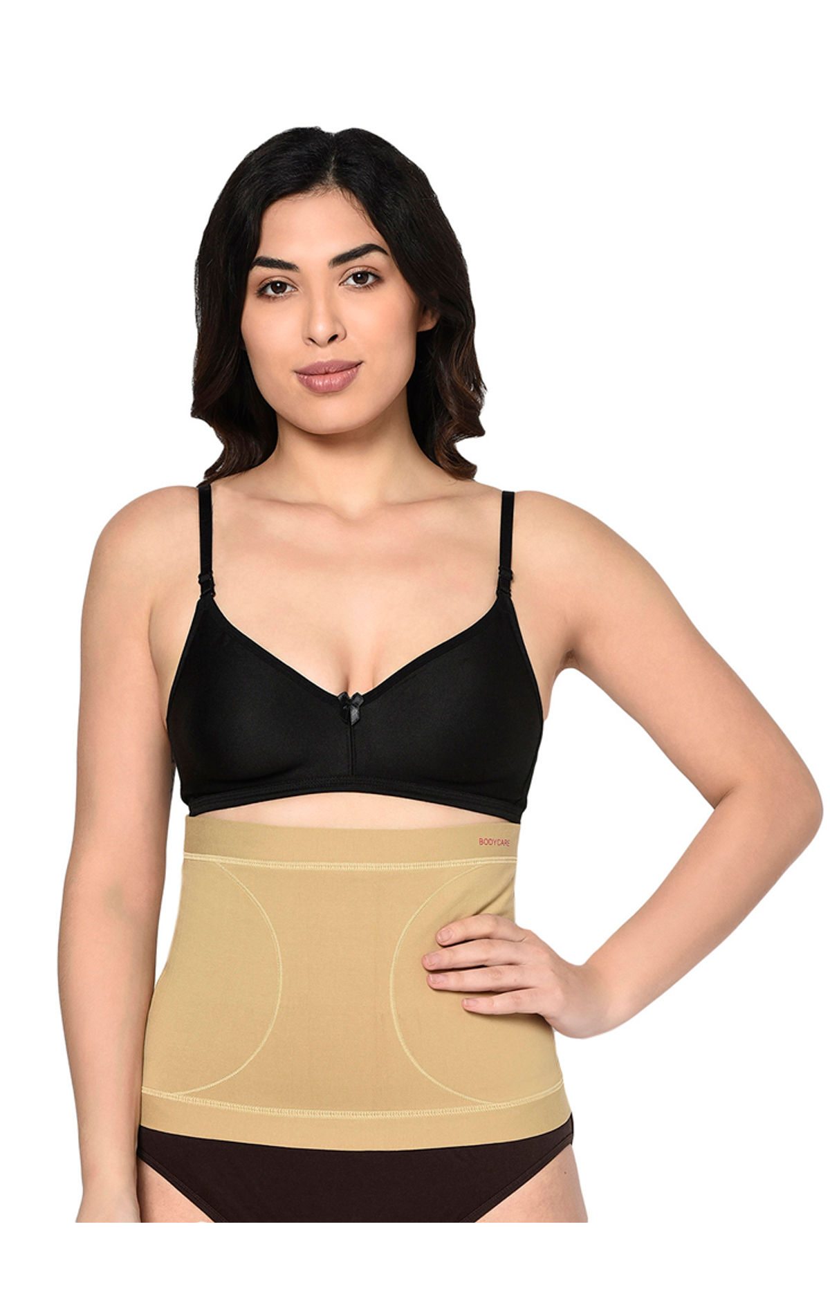 Shapewear For Women Tummy Control Solid Suspender Shaping Button