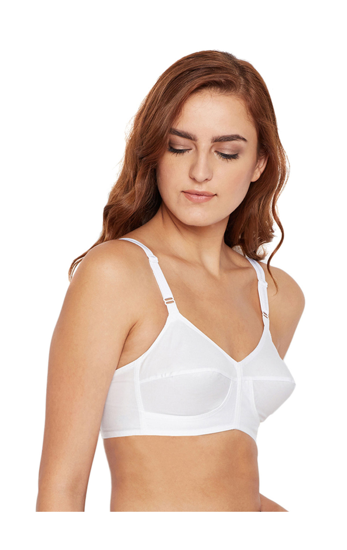 B-c-d Cup Bra-sthrt-cs-w With Cotton Straps, Sthrt-cs-w