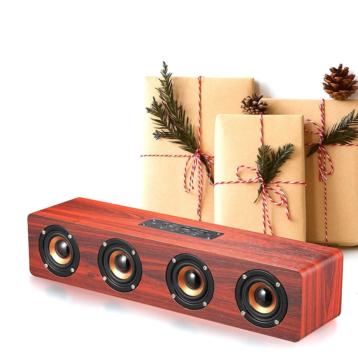 live tech wooden speaker