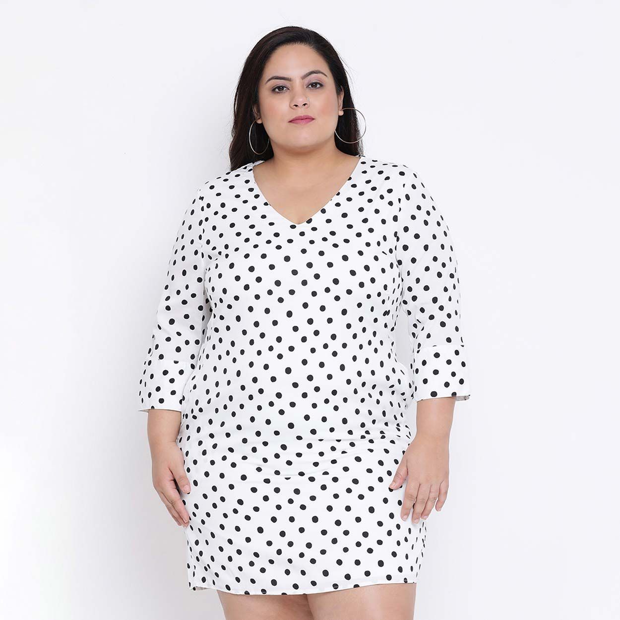 plus size retro dress