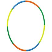 Nippon Hula Hoop Octa For Adult Kids Premium Quality Exercise Fitness Ring Multi Colour Adjustable Size 46-75 Cms Diameters