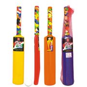 Nippon Cricket Bat Ball Set Mini Net | Made Of Non-toxic Virgin Plastic, Strong Sturdy & Fine Finish | Cricket Bat Length 21 Inches | 53*8*4 Cms, Age 1-3 Years