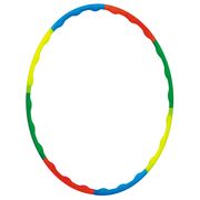 Nippon Hula Hoop Zig Zag For Adult Kids Premium Quality Exercise Fitness Ring Multi Colour Adjust In 2 Sizes