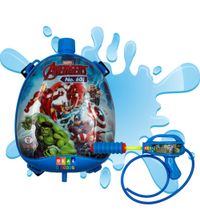 Avengers Tank Holi Water Gun Toy Pichkari Pump Tank with High Pressure & Back Pack | Holi Pichkari For Kids | Pichkaaree | 3-6 Yrs