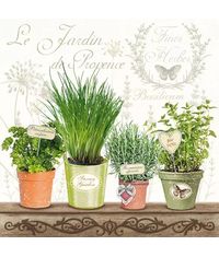 Napkin - Le Jardin De Provence (Decoupage Napkin)