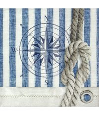 Napkin - Compass And Rope (Decoupage Napkin)