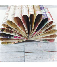 Paris And London Wrapping Paper Book (225 X 304 X 4 mm)