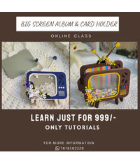 Big Screen Album & Card Holder Class (Tutorial Only)