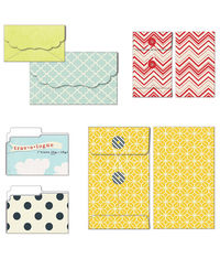 Nautical Patterned Envelopes & Folders