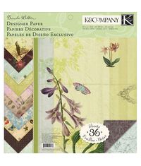 Flora and Fauna Designer 12 x 12 Paper Pad