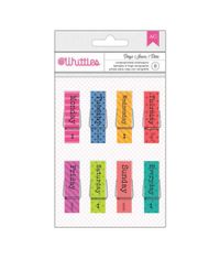 Days Of The Week - Whittles Clothespins 8/Pkg