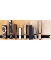 Engraver Collection - Canvas Covered Wood Clips