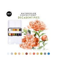 Decadent Pies - Watercolor Pans 12/Pkg