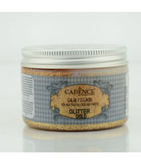 Glass Glitter Relief Paste - Gold