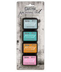 Tim Holtz Distress Archival Mini Ink Kit #4