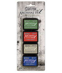 Tim Holtz Distress Archival Mini Ink Kit #6