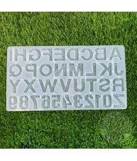 Alphabets & Numbers - Silicon Jewellery Mould