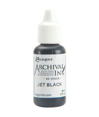 Jet Black - Archival Re Inker