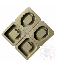 Oval & Square Frame Aromatherapy Wax Mould