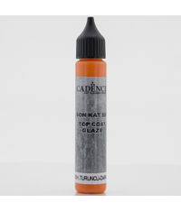 Top Coat Glaze - Dark Orange