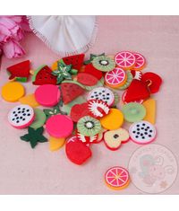 Fruits Cabochons - Mixed Pack of Cabochon - 50 pcs