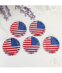 American Flag  Bottle Caps