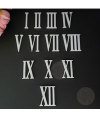 Acrylic Roman Numbers - 50 MM