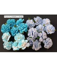 Blue - Carnations Combo