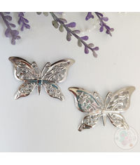 Carved Butterfly -Silver