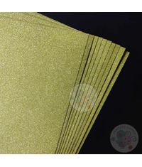 Parrot Green Glitter Paper - 250gsm