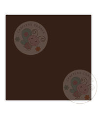 Coffee Brown Plain Cardstock - 250gsm