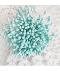 Pearl Thread Pollen - Aqua Blue