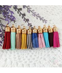 Small Faux Leather Tassel - (Assorted Pack)