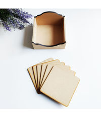 Square Coasters with Box