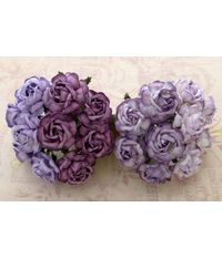 Curved Roses Combo - PURPLE/LILAC