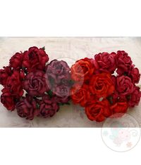 Curved Roses Combo - Red