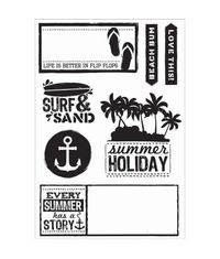 Sandy Toes Clear Stamps