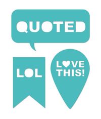 Speech Bubbles 2.5"X1" -Die