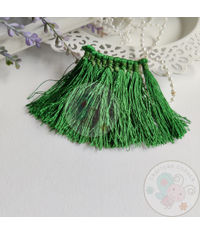 Dark Green - Silk Thread Tassels