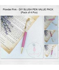 Powder Pink - DIY Blush Pen Value Pack (Pack Of 4 Pcs)