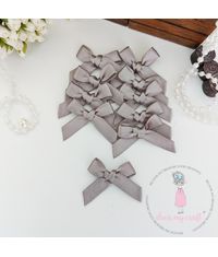 Grey Ribbon Bows