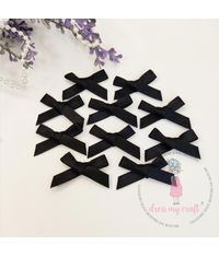 Black Ribbon Bows