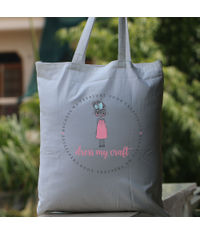 White Tote Bag