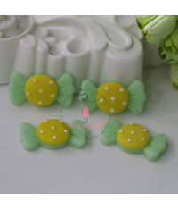 Polka Dot Toffee - Green & Yellow